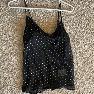 Abs Allen Schwartz cowl neck Donny top